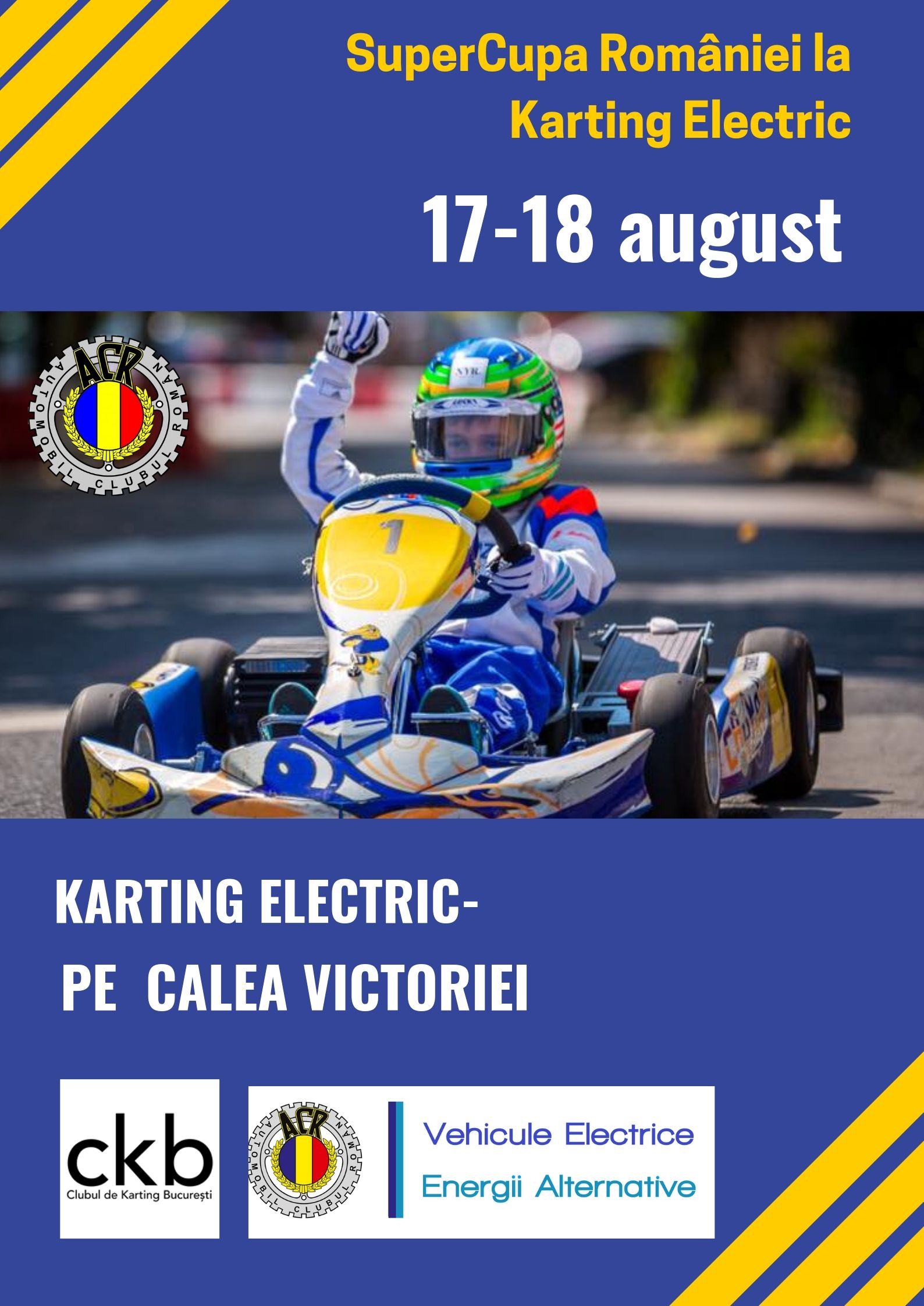 Supercupa Romaniei la Karting Electric- Calea Victoriei, Bucuresti 2019