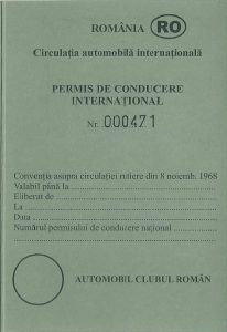 Formatul oficial al unui permis International de Conduere. Permisele internationale de conducere din plastic pot fi false