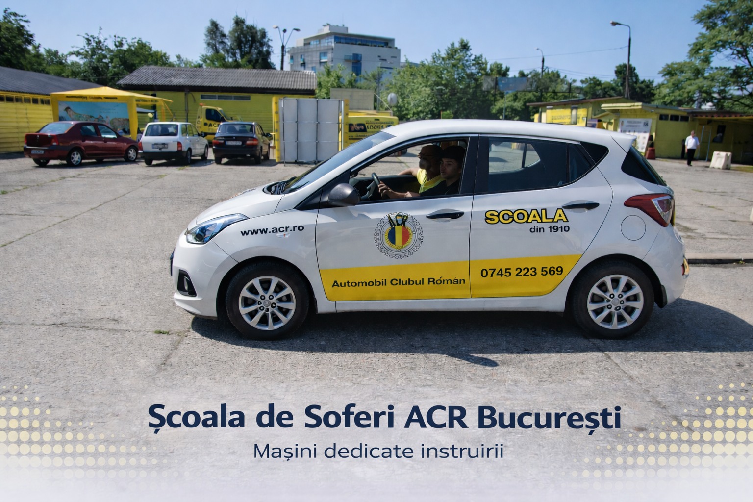 Școala de Șoferi ACR București – mașină de instruire auto