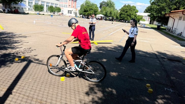 Concursul național Educația Rutieră – Educație pentru viață 2026, proba practică pe bicicletă