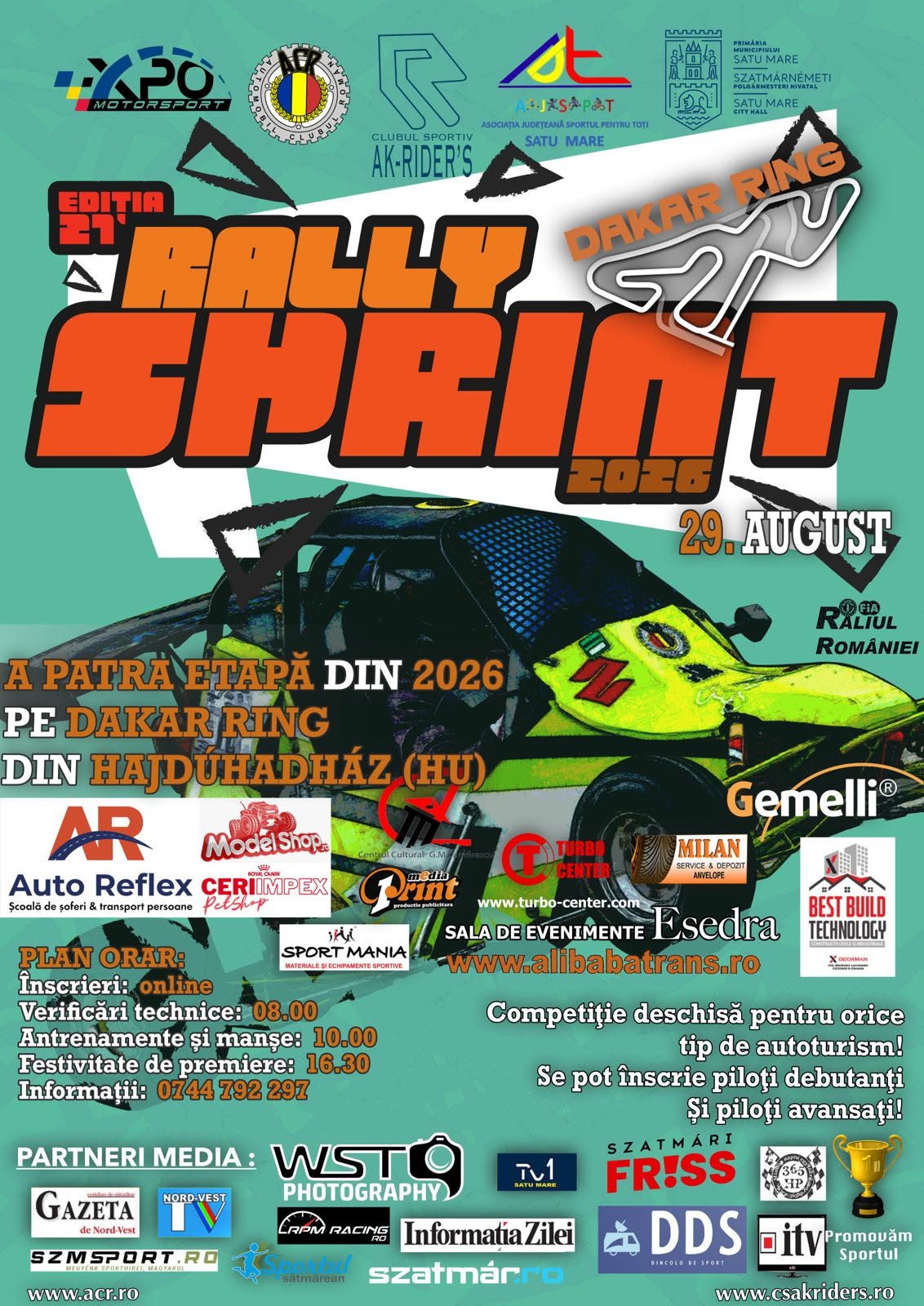 rally-sprint-acr-2026-etapa-4-dakar-ring Afiș Rally Sprint ACR 2026 etapa a 4-a pe Dakar Ring, 29 august 2026